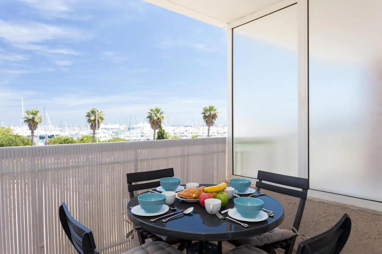 Modern Studio Apt W/Balcony/Port Views/Nr Old Town Antibes Bagian luar foto